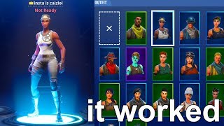 i tried getting recon expert in season 1 fortnite [upl. by Queridas]