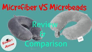 Travel Neck Pillow  microbeads vs microfiber  which one is better [upl. by Ardnak]