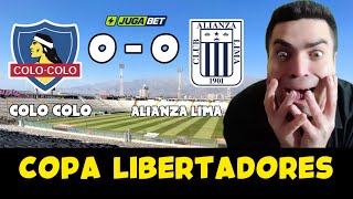 COLO COLO 0 VS 0 ALIANZA LIMA  ANÁLISIS JEAN PIERRE BONVALLET  copalibertadores [upl. by Sadnalor]