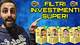 2 FILTRI SUPER PER INVESTIMENTI COMPRAVENDITA FIFA 23 [upl. by Naimed451]