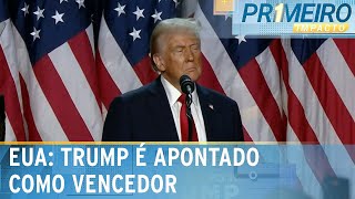 Próximo da vitória líderes mundiais começam a parabenizar Trump  Primeiro Impacto 061124 [upl. by Nivlek]