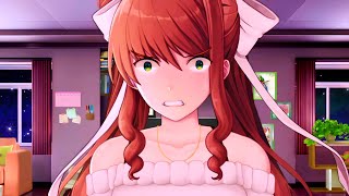 Telling Monika that the Player Passed Away  quotMonika After Storyquot DDLC Mod [upl. by Josephson]