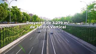 Jardines Verticales M30 Madrid [upl. by Otreblif]