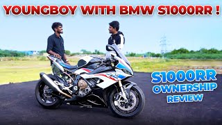 Young Boy With BMW S1000rr  Tamilnadus Only Fastest S1000rr  S1000RR Ownership Review in Tamil [upl. by Aliakim]