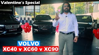 Which is My Fav  VOLVO xc40 vs xc60 vs xc90  Circuits 99 [upl. by Leonard784]