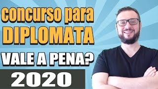 O CONCURSO PARA DIPLOMATA VALE A PENA Veja como estudar para o Concurso de Diplomata CACD [upl. by Garnett]