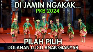 BIKIN NGAKAK  DOLANAN SUPER LUCU DUTA KABUPATEN GIANYAR PKB 2024 [upl. by Alla]