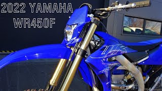 2022 YAMAHA WR450F UNCORKING NEW BIKE [upl. by Treva]