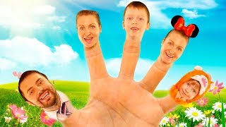 Finger Family Song Daddy Finger Best Video Nursery Rhymes Songs for Kids [upl. by Lamrert409]