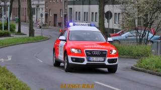 NEF Audi Q5  RTW Berufsfeuerwehr Oberhausen FW1 [upl. by Victoir]