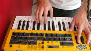 DSI Dave Smith Instruments Mopho keyboard first test [upl. by Abad865]