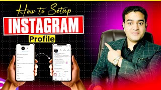 Instagram Profile Setup Kaise Kare 2025  Instagram Profile All Settings Tutorial Hindi  instagram [upl. by Hedvig]