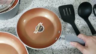 I Ditched My Old Pots amp Pans for Nutrichef Nonstick Cookware [upl. by Dragone]