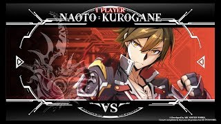 BlazBlue Central Fiction All Naoto Kurogane Win Quotes [upl. by Ebarta]