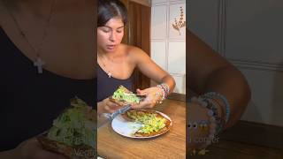 No es la receta viral PIZZA CÉSAR👉es la receta con berenjena  divertida😱🙌 shorts [upl. by Folger]