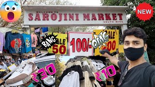 Sarojini Nagar Market🔥 latest Boys summer amp winter Collection 2024  Cheapest Market in Delhi [upl. by Ignatzia421]