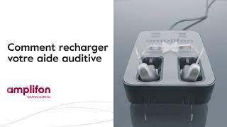 Comment recharger votre aide auditive Amplifon Sivantos [upl. by Yraeht]