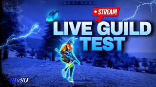 🛑FREE FIRE LIVE GUILD TEST 👽 Garena Free Fire ‪Sooneeta UnGraduateGamer freefire guildtest [upl. by Niehaus]