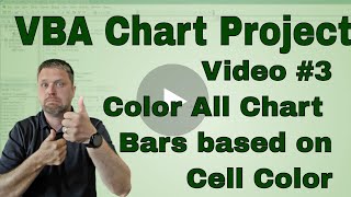 VBA Chart Project  Color All Chart based on Cell Color Code Included [upl. by Germano]