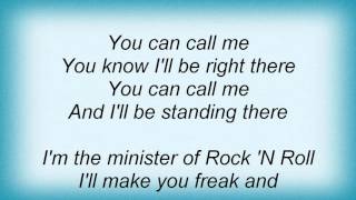 Lenny Kravitz  Minister Of Rock N Roll Lyrics [upl. by Schaffer]