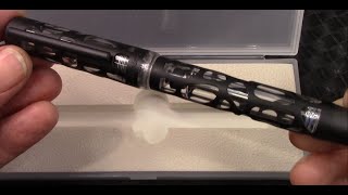 Asvine V169 Matte Black Fountain Pen Review [upl. by Cirded]