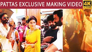 Pattas Making Video  Dhanush  Sneha  Durai SenthilKumar [upl. by Ulysses]