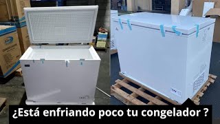 Cómo COMPLETAR la carga a un congelador con gas refrigerante R134 [upl. by Monto968]