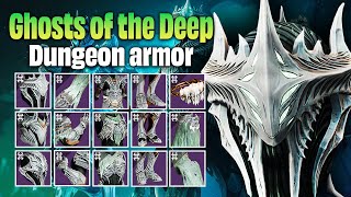 GHOST of the Deep Dungeon Armor  Destiny 2 [upl. by Annairb]