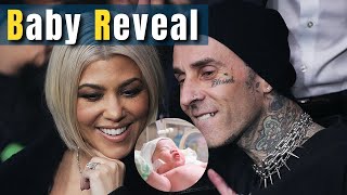 Kourtney Kardashian amp Travis Barkers Newest Addition  Name Reveal [upl. by Auqinat]