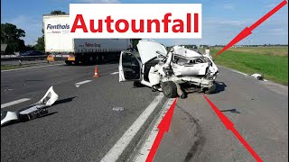 Dashcam  AutounfallVideo  Zusammenstellung von Autounfall 145 [upl. by Sanbo]