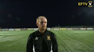 POSTMATCH REACTION  Scott Shepherd v St Johnstone B [upl. by Dollar]