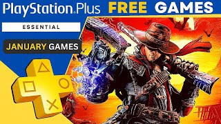 PlayStation Plus JANUARY 2024 Free Games  PS PLUS ESSENTIAL [upl. by Brandyn]