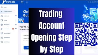 📊 Opening of a Trading Account Tutorial PU Prime With 50 Deposit Bonus [upl. by Derrej447]