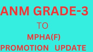 ANM GRADE3 TO MPHAF PROMOTION UPDATEKADAPA DISTRICT FINAL SENIORITY LISTGSWS EMPLOYEE PROMOTION [upl. by Alderson437]