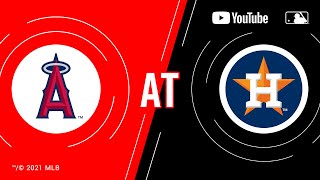 Angels at Astros  MLB Game of the Week Live on YouTube [upl. by Iaj]