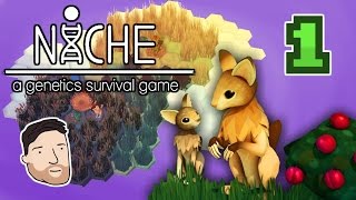 Lets Play Niche A Genetics Survival Game  PART 1 Nature is Cruel  Graeme Games  Niche Gameplay [upl. by Bayless355]