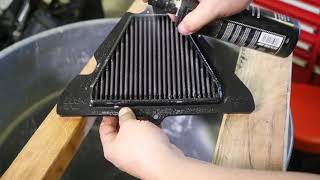 Basics Air Filter Change Ninja 1000  Z1000 [upl. by Fernas]