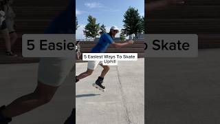 Skating Uphills For Beginners 🔥😱 rollerblading shorts [upl. by Rothmuller86]