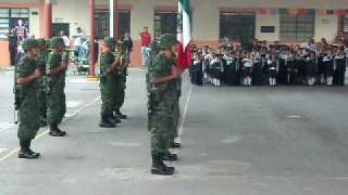 ABANDERAMIENTO POR EL EJERCITO MEXICANO A LA quotESCMARTIN M HERRERA quot  1 matPARTE  2 [upl. by Akined]