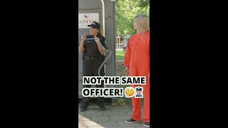 Its Not The Same Officer 😱👮🏻‍♂️  Just Pranks pranks police funny [upl. by Nylrak]