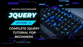 Lecture 2  Complete jQuery Tutorial for Beginners  Beginner To Pro  Frontend Development [upl. by Schroth128]