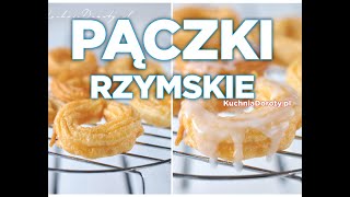 Pączki Rzymskie–Oponki przepis z bloga KuchniaDorotypl [upl. by Lion]