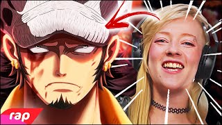 REAGIMOS COM O ANIRAP A 7 MINUTOZ  RAP DO LAW E RAP DO USOPP one piece [upl. by Kaleb]