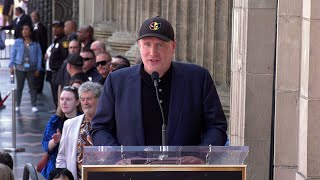 Kevin Feige speech at his Hollywood Walk of Fame star ceremony [upl. by Eisset]