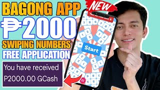 NEW RELEASE FREE ₱2000 SWIPE KALANG NG NUMBERS  EARN FREE GCASH MONEY  LEGIT PAYING APPS IN 2024 [upl. by Hamon]