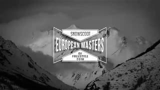 Snowscoot European Masters of freestyle 2018 [upl. by Ajak209]