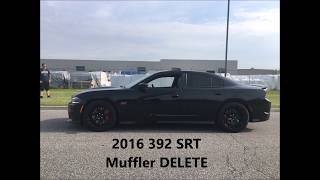 2016 Charger SRT 392 MUFFLER DELETE [upl. by Danell]