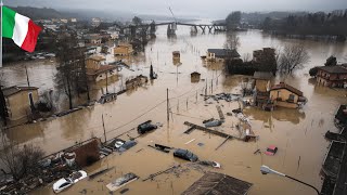 Italian city of Bologna was stranded in flood waters Flood captured many cities [upl. by Gnuj630]