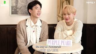 OffGun Purple Pearl interview  April 2022 ENG SUB [upl. by Ebaj670]