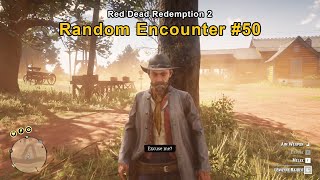 Lemoyne Raiders patrol  Random Encounter 50  Red Dead Redemption 2 [upl. by Aislehc]